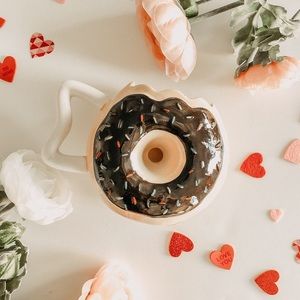 Bigmouth Chocolate Sprinkles Donut Coffee Mug